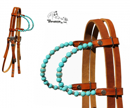 Einohr Trense Fancy Beads